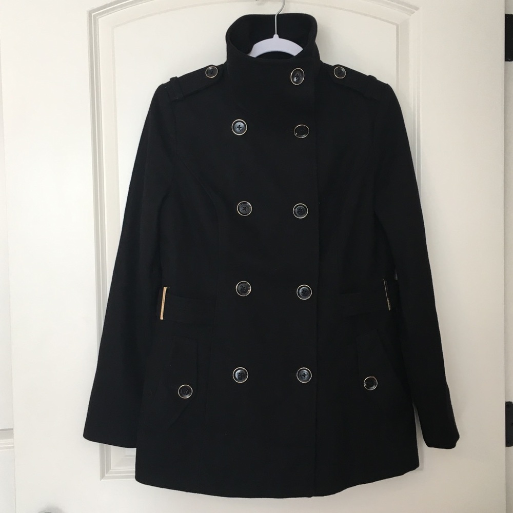 Michael Kors Wool Blend Pea Coat
